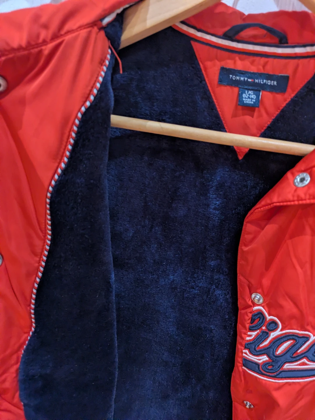Tommy Hilfiger Kids' Red Bomber Jacket - photo 4