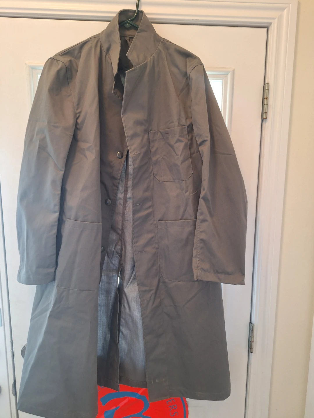 Unbranded grey lab coat - photo 3