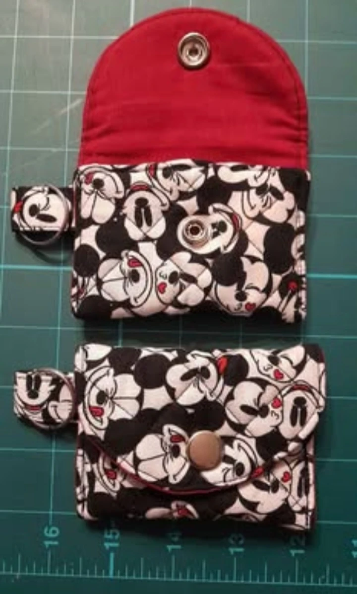 Mickey Mouse Quilted Earbud Pouches