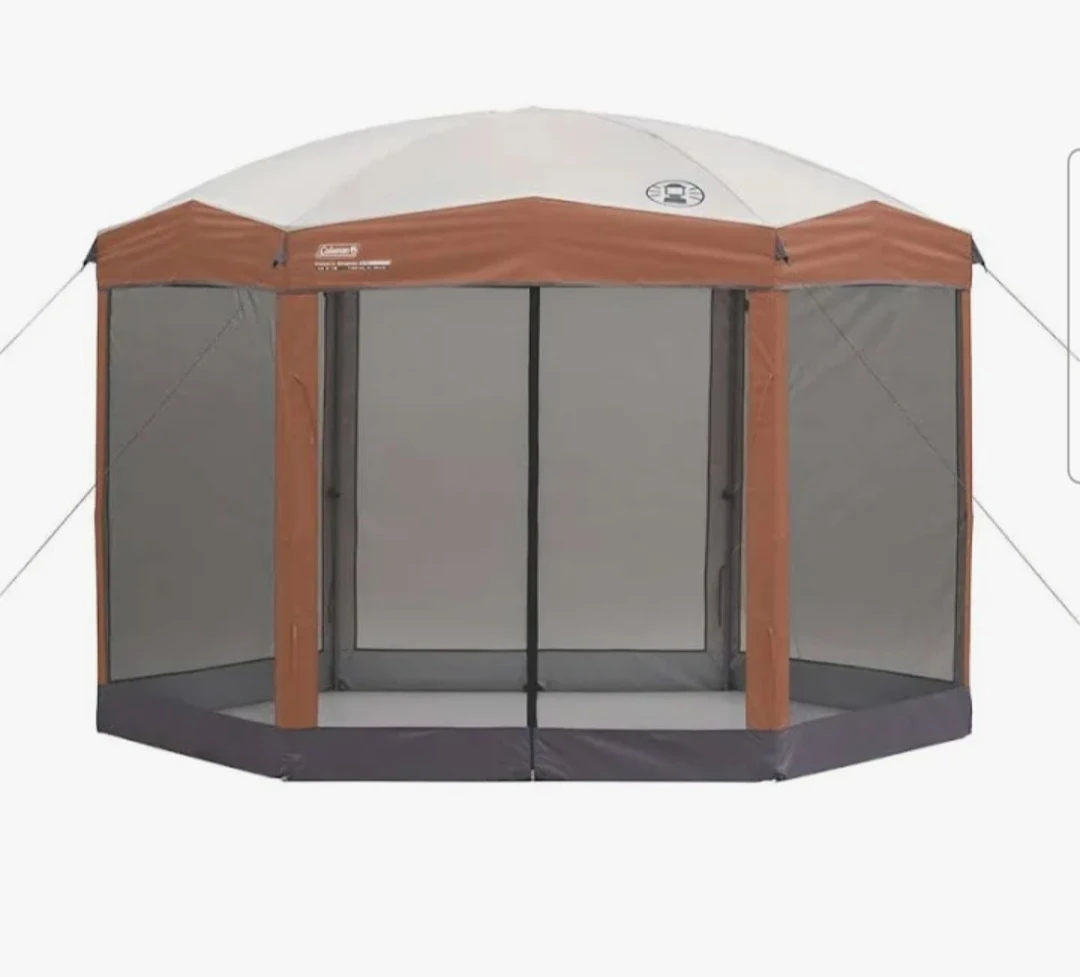 Coleman Hexagon Screen Canopy 12x10. $130.00