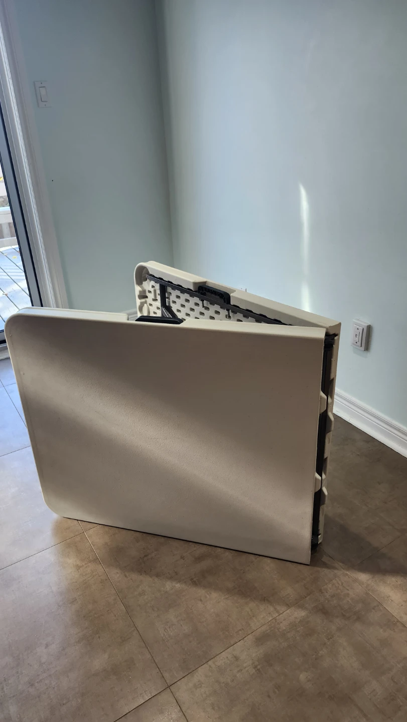 Folding Banquet Table  ( bought from costco 179 ) - photo 5