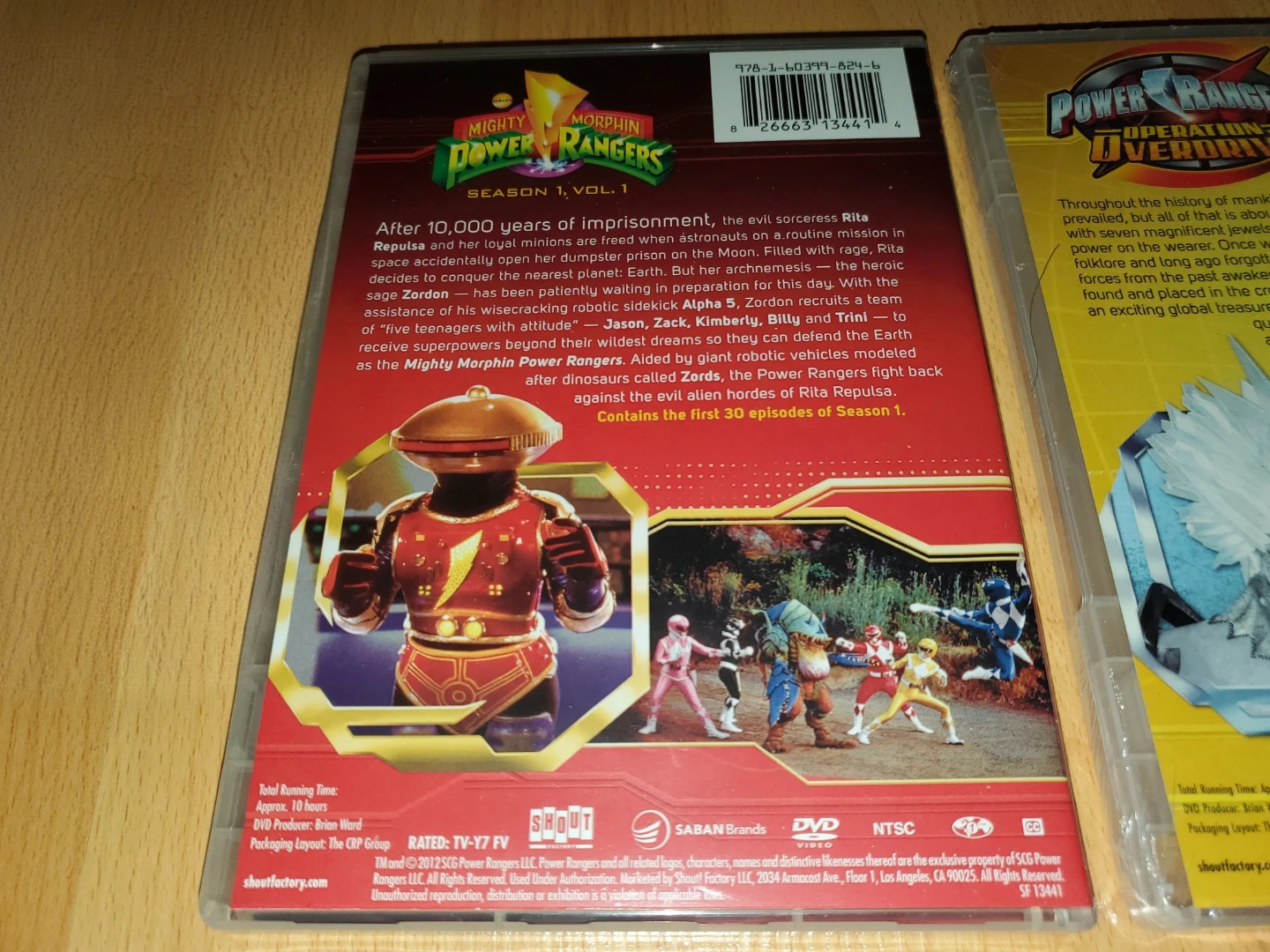 Power Rangers DVD Bundle - (Operation Overdrive Sealed) - photo 2