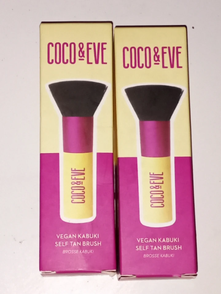 2x Coco & Eve Vegan Kabuki Self Tan Brushes