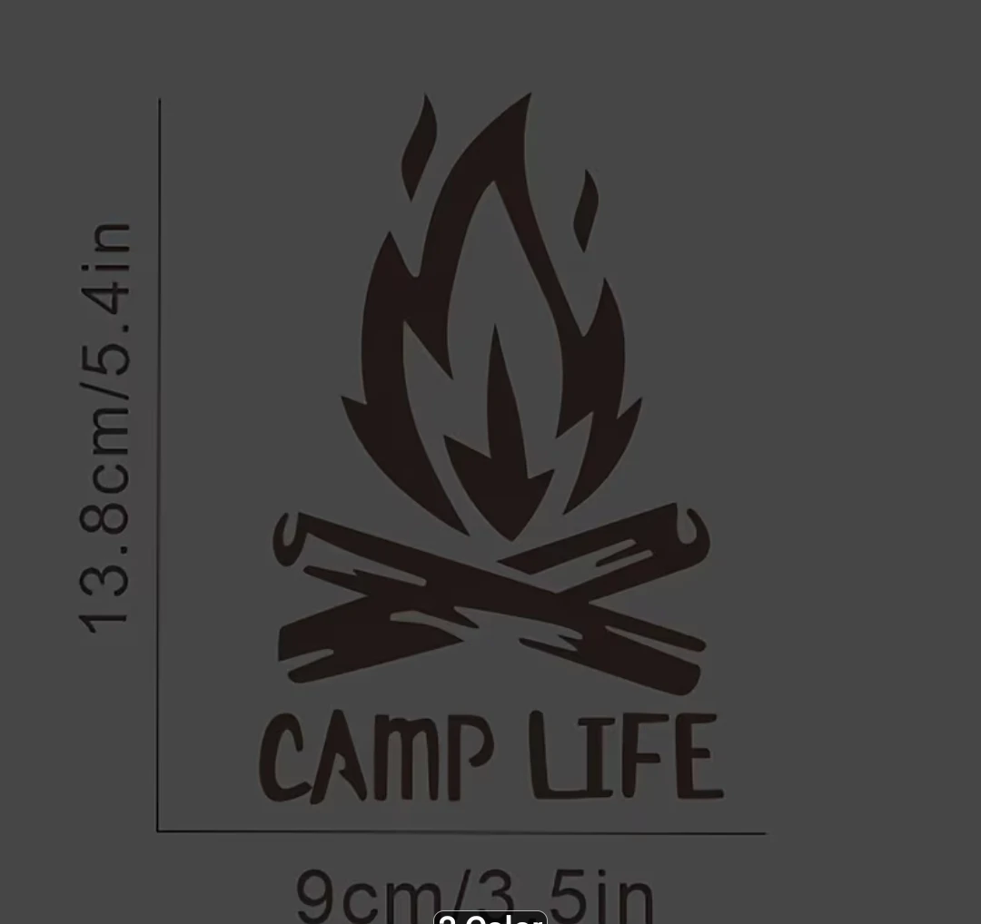 Camping Life Vinyl Decals - photo 4