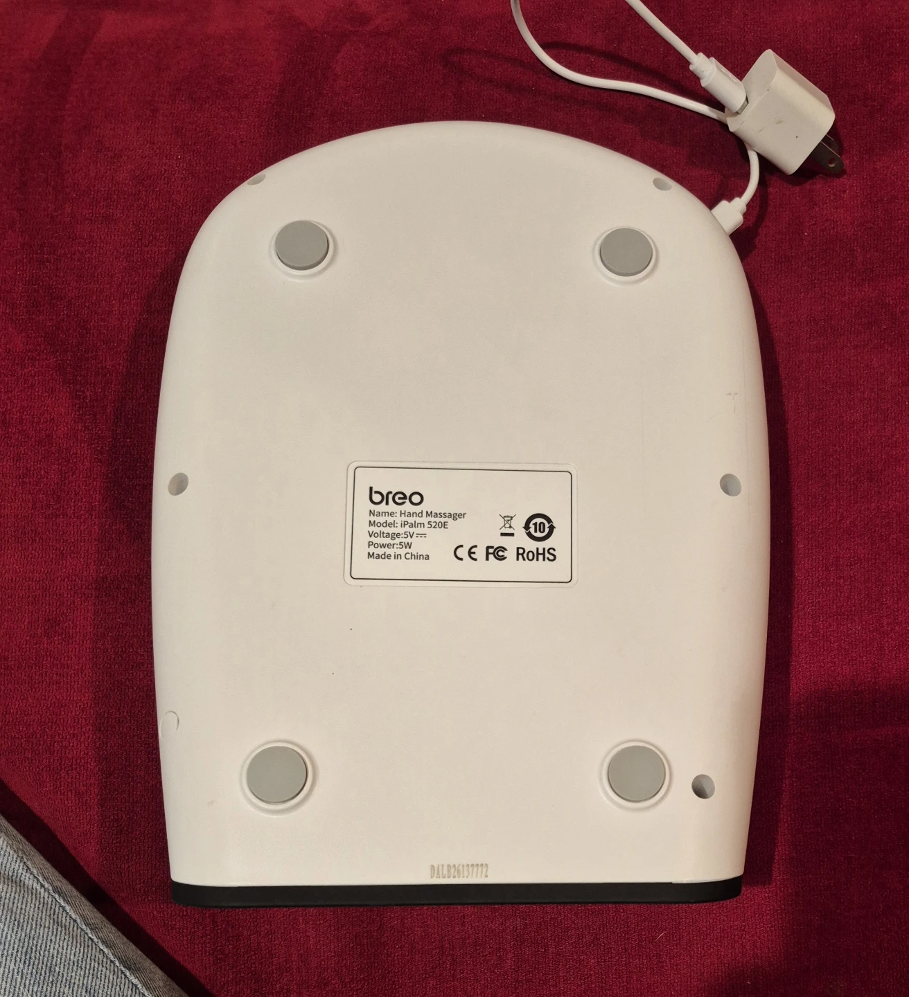 Breo iPalm 520E Hand Massager - photo 2