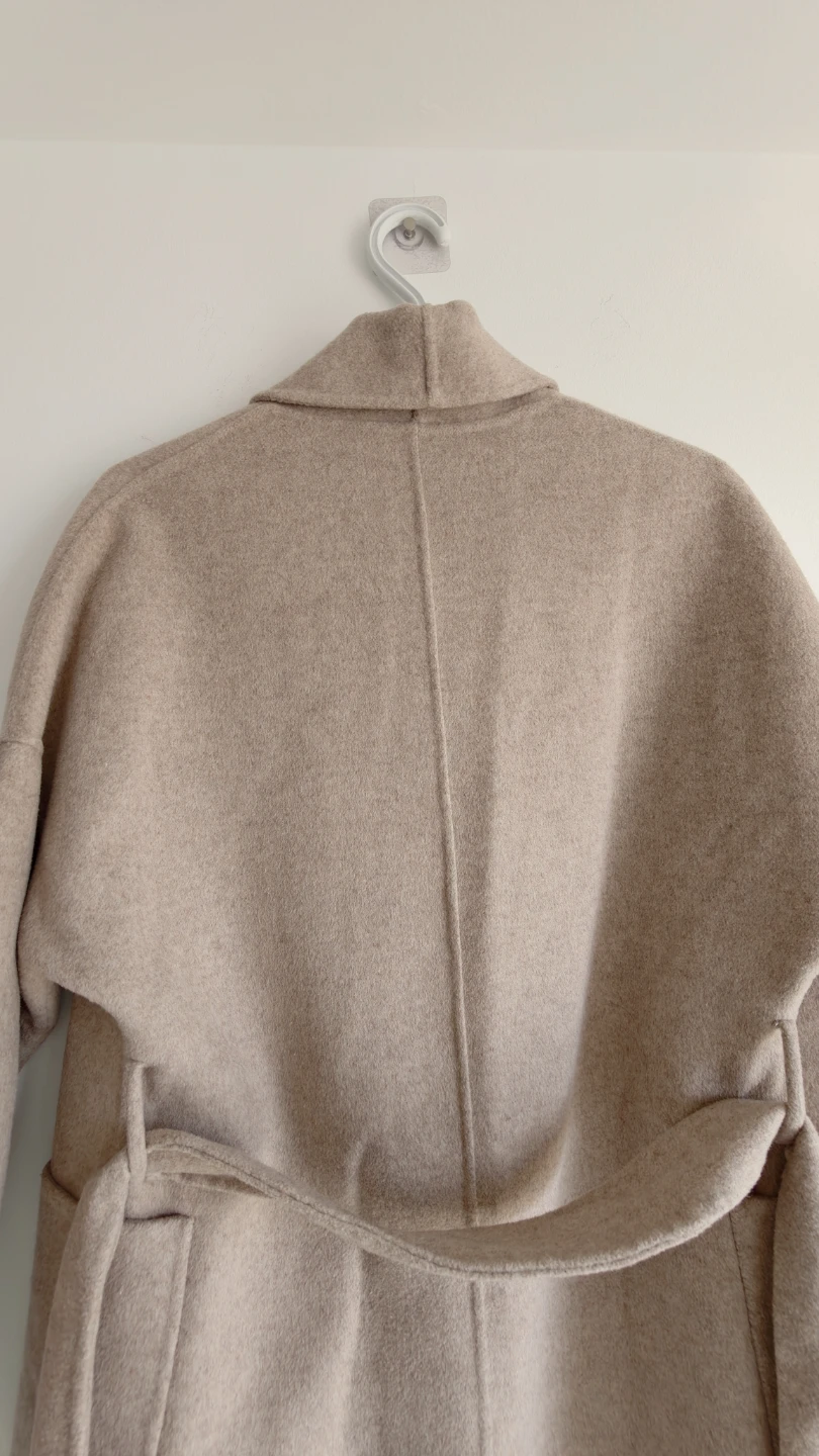 Quaint Beige Open Front Coat XS - photo 4
