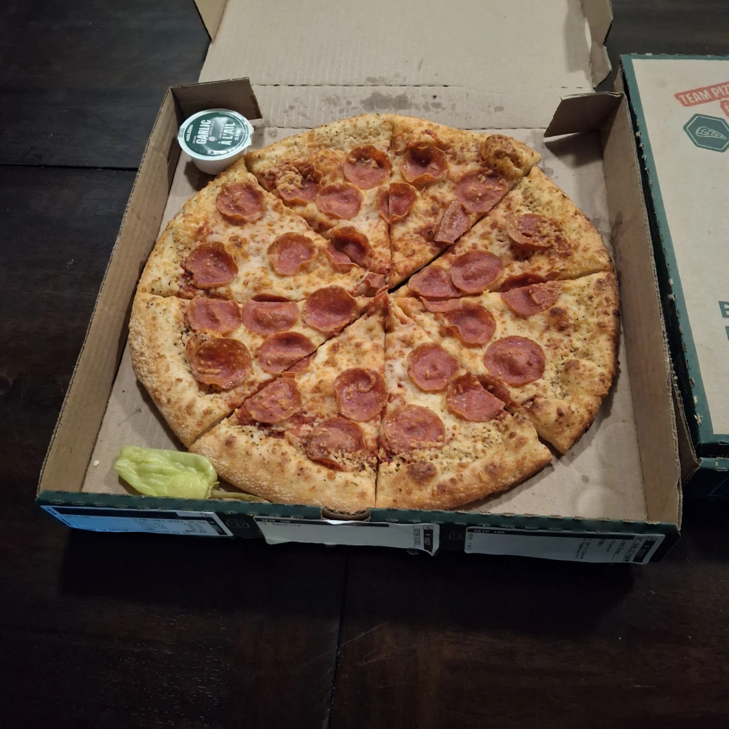 Two Papa Johns Pepperoni Pizzas - photo 2