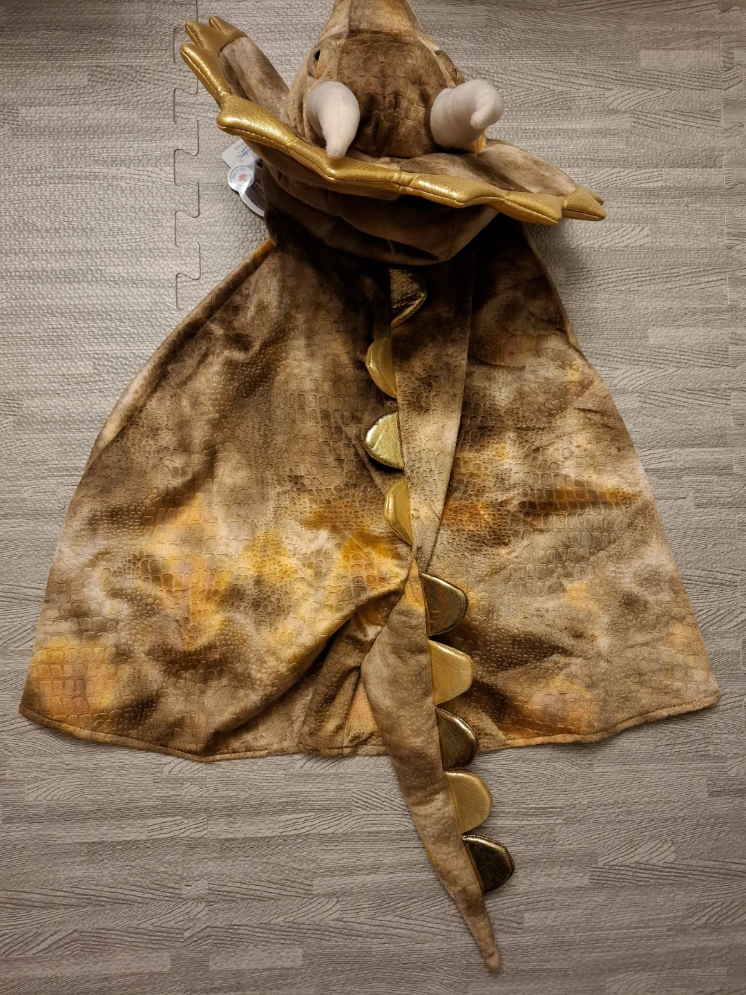 Great Pretenders Triceratops Dinosaur Cape
