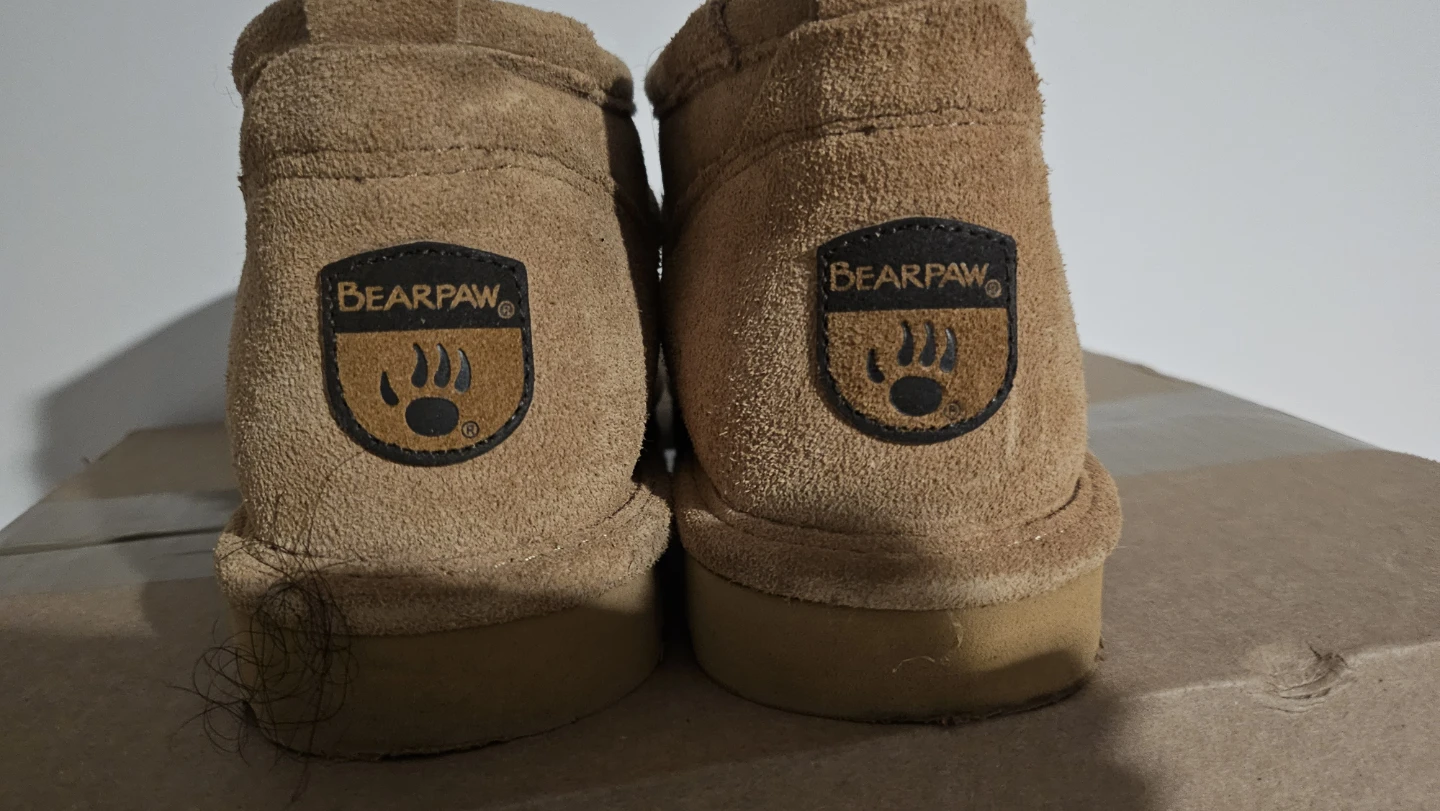 Bearpaw Suede Ankle Boots Brown - photo 4