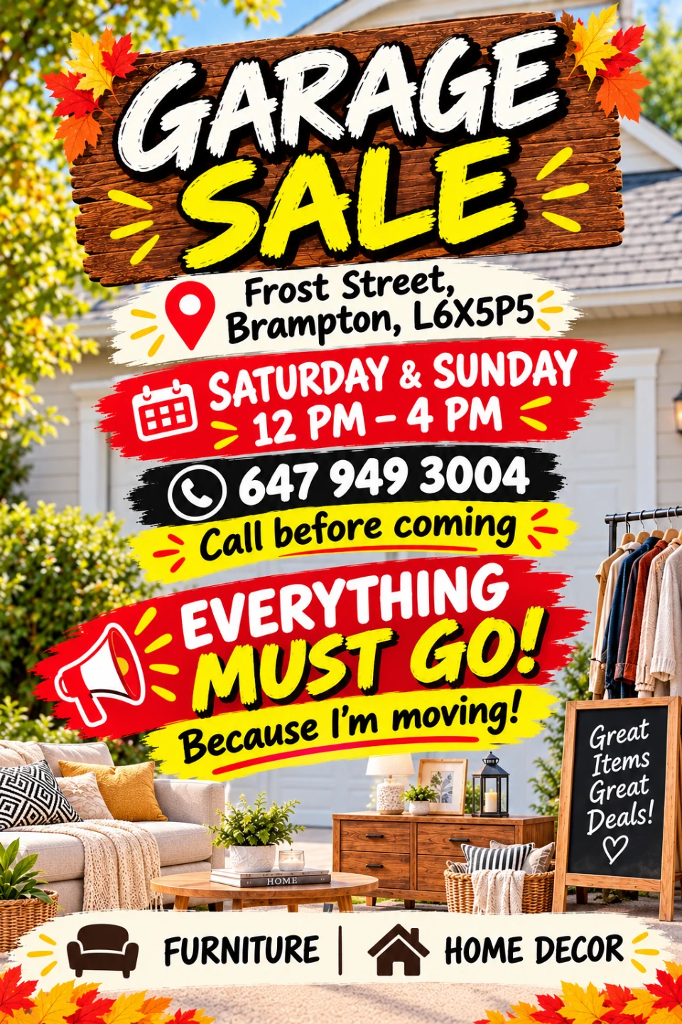 Garage sale