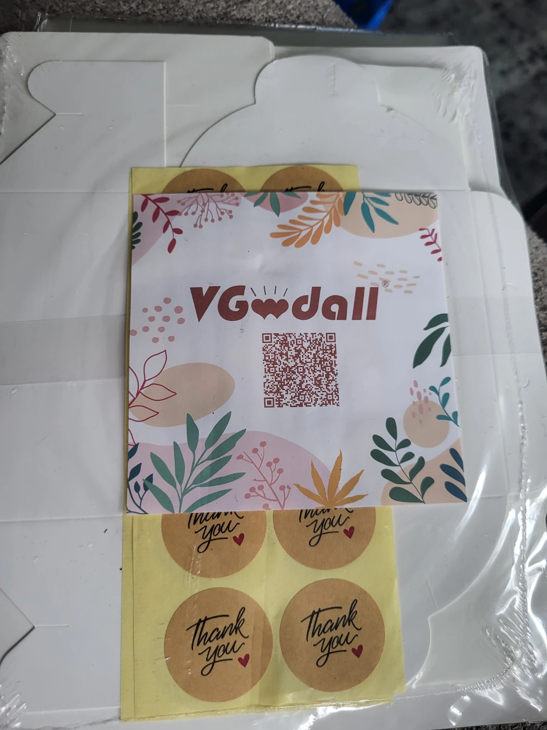 VGwdall 15-Pack White Pastry/Treat Boxes