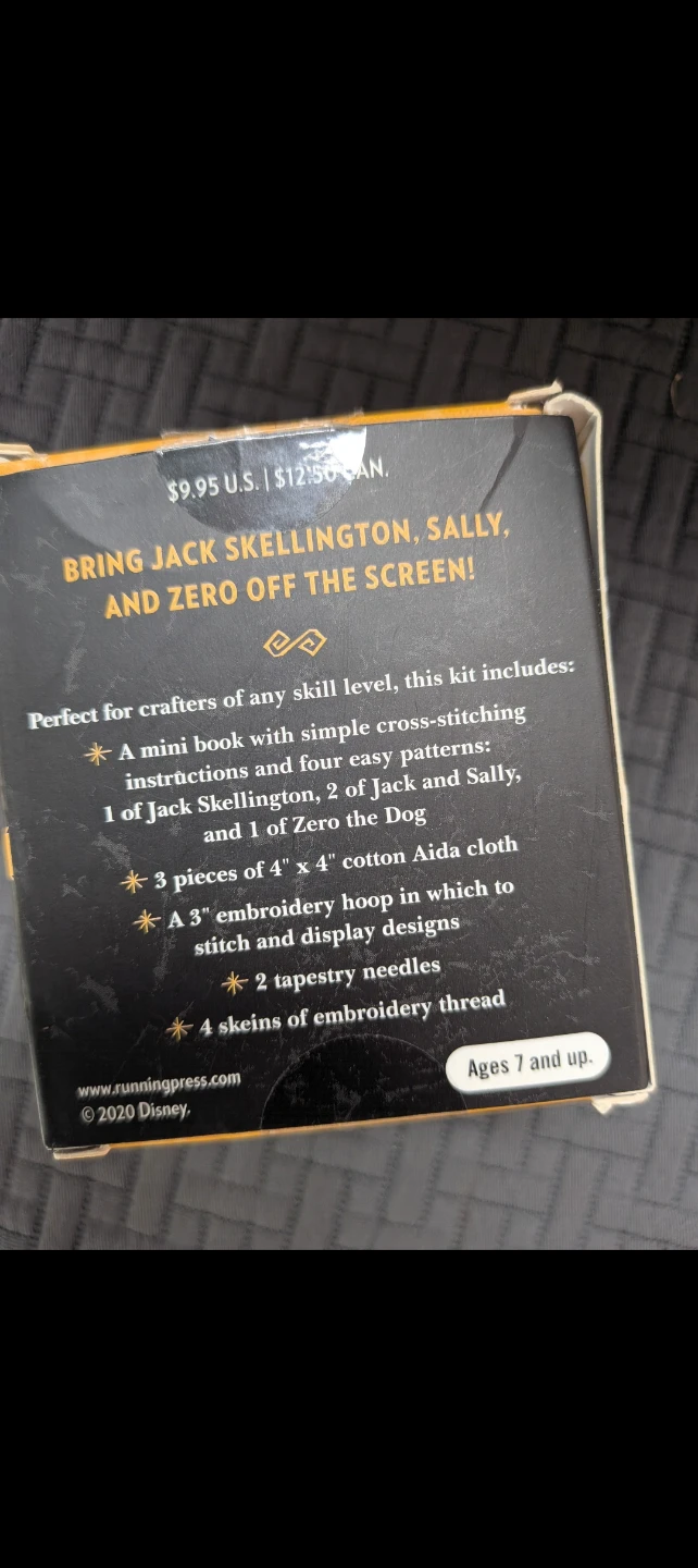 Disney The Nightmare Before Christmas Cross-Stitch Kit - photo 3
