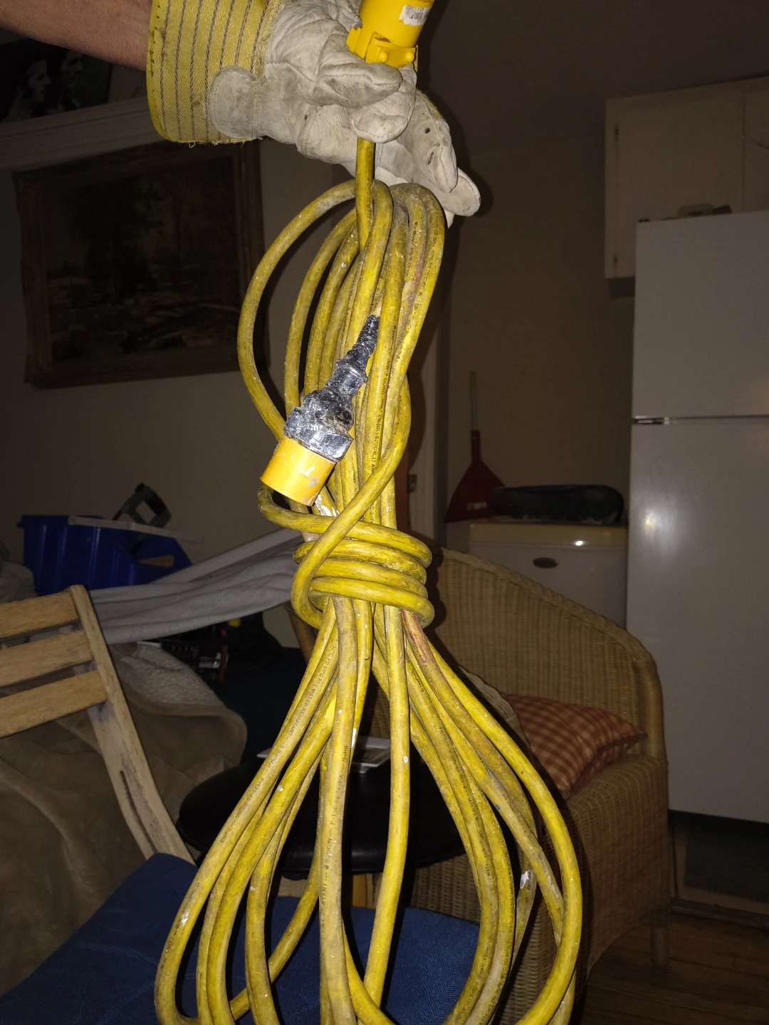 USED INDISTRIAL GRADE EXTENTION CORD