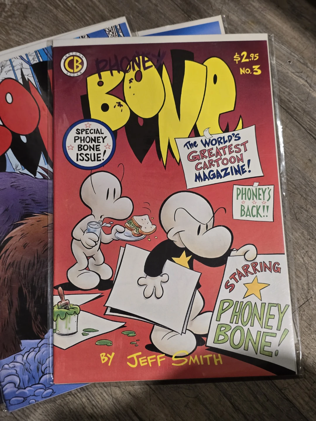 Bone Comics by Jeff Smith - Issues 1, 2, 3, 4, 5 - photo 3