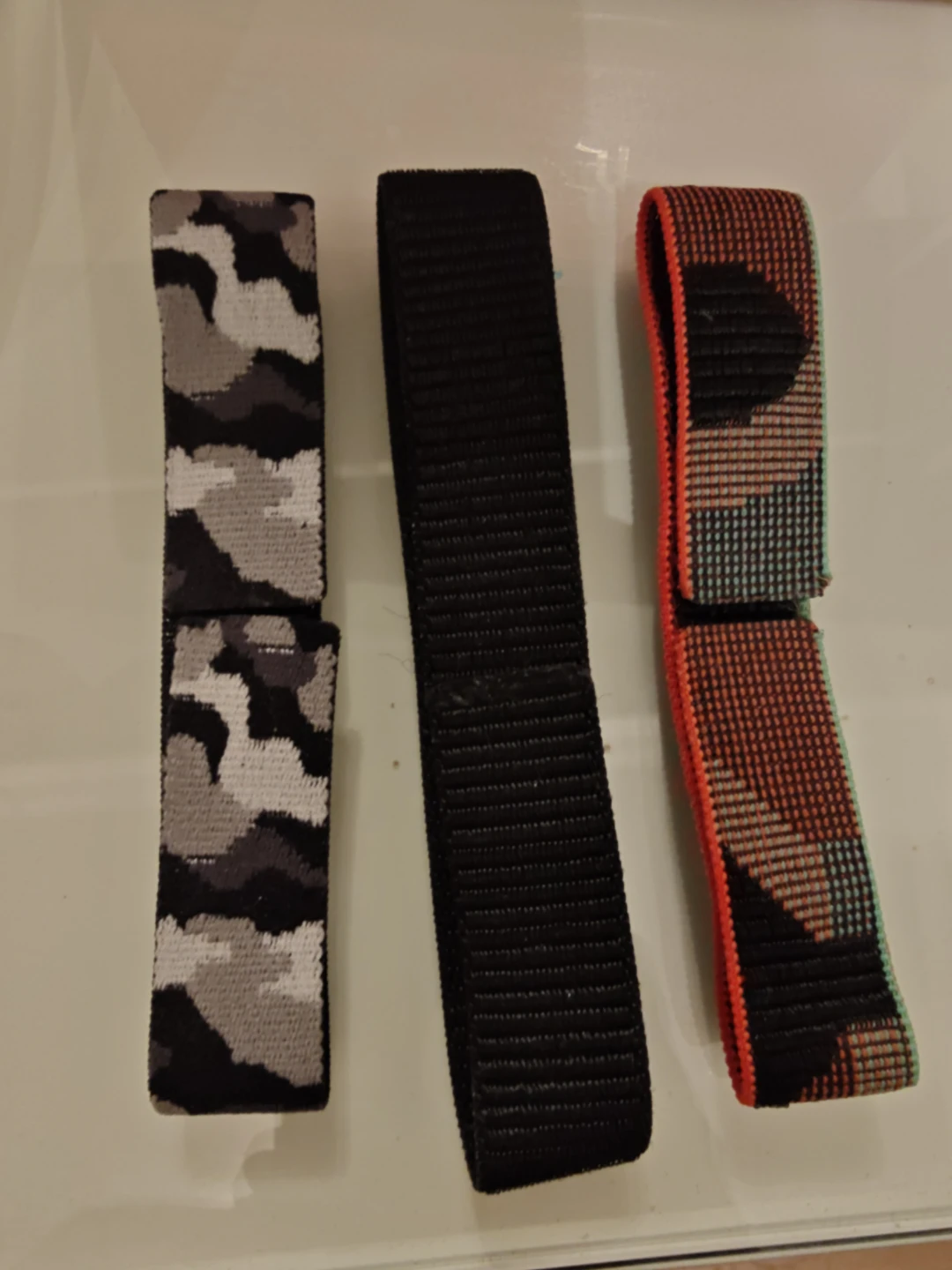 Set of 3 Fabric watch Bands 22mm for garmin - photo 2
