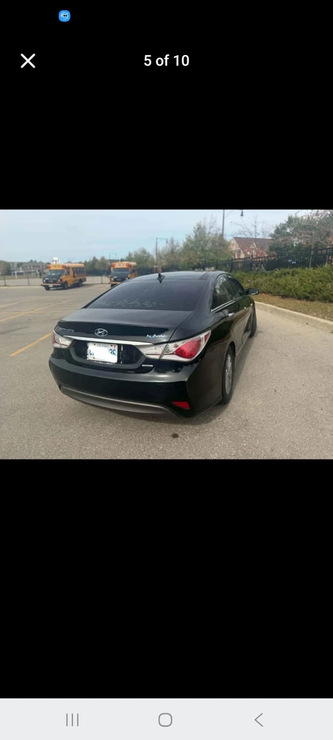 Black Hyundai Sonata Hybrid - photo 5