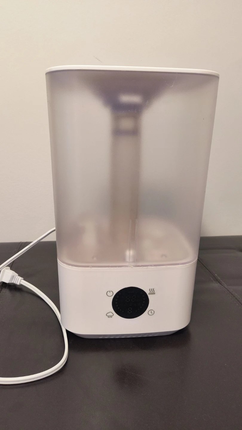 White Electric Ultrasonic Humidifier