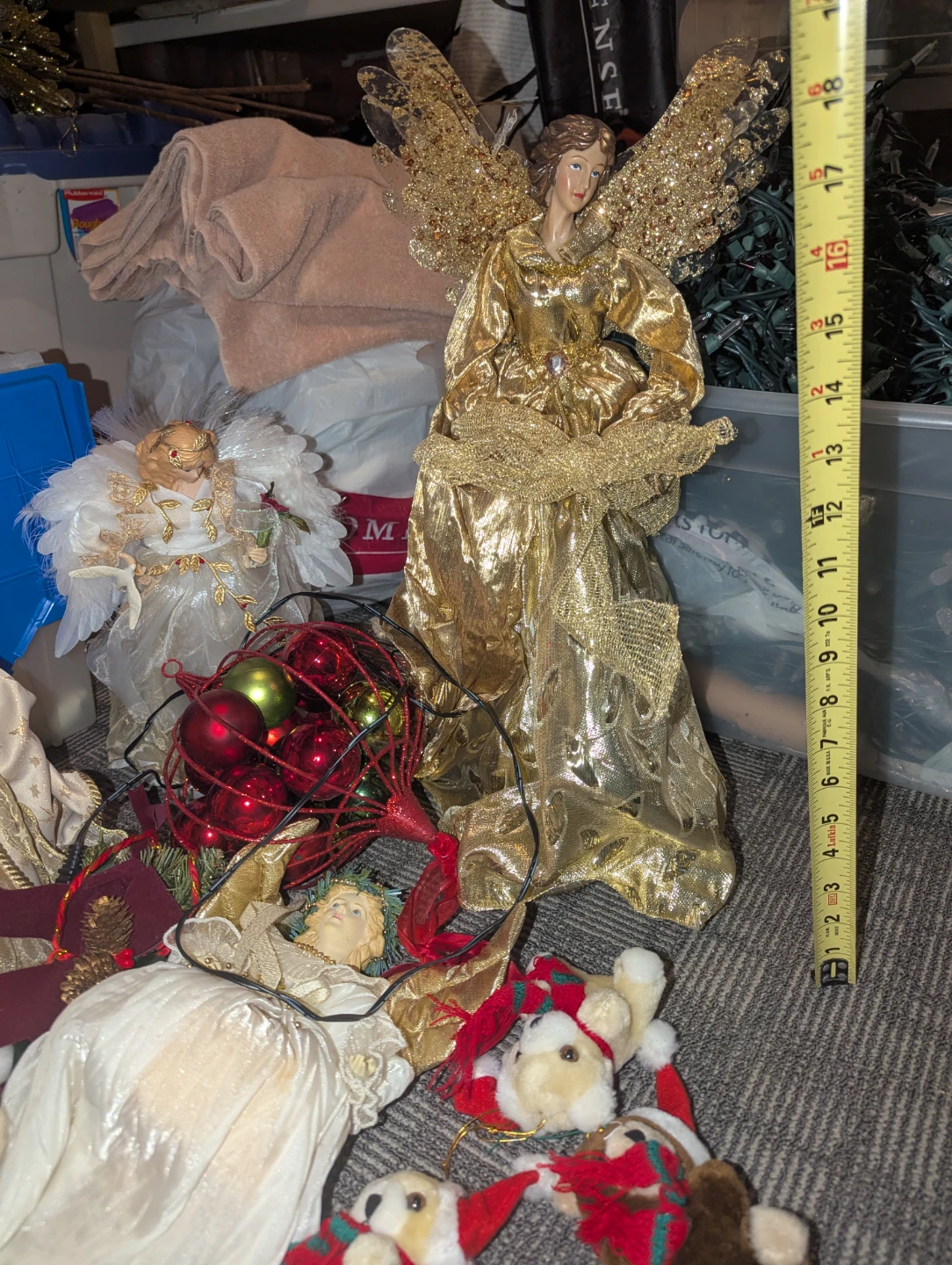 Assorted Christmas Angel Figurines  Ornaments different prices - photo 2