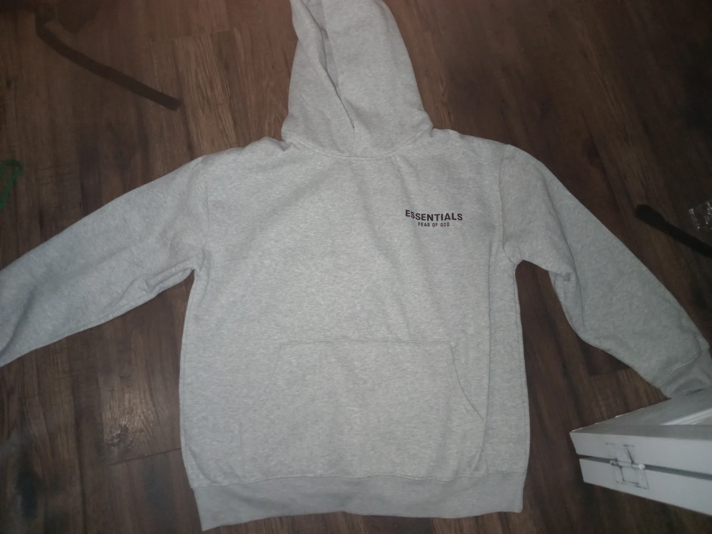 Essentials Fear of God Hoodie - Grey - Medium
