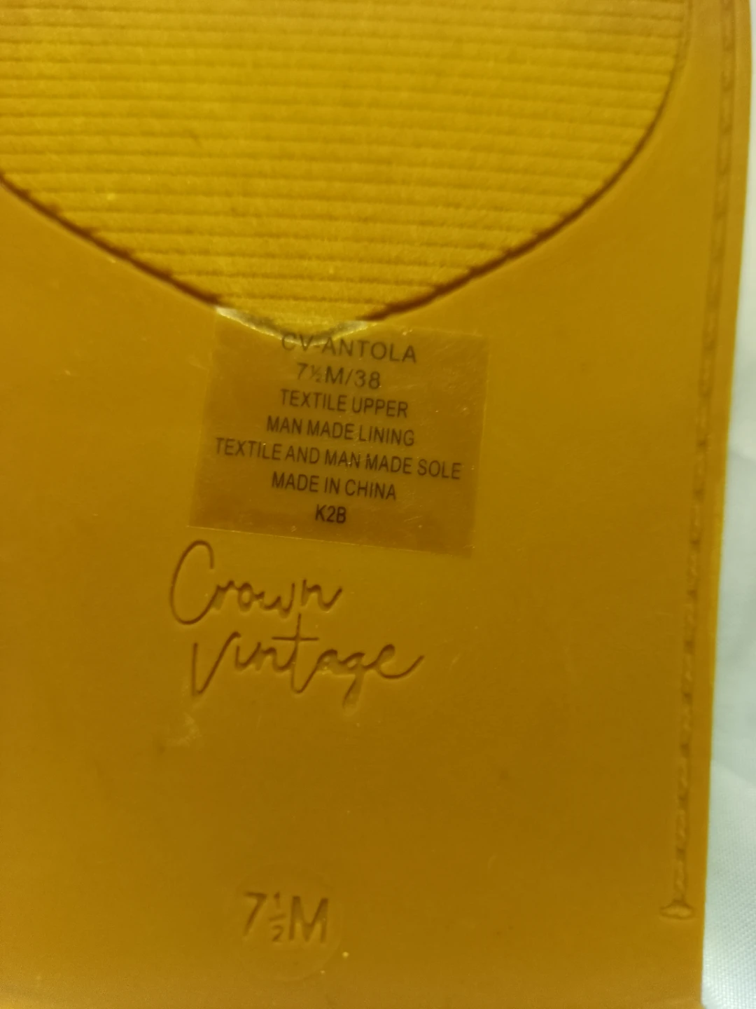 Crown Vintage Antola Sandals Size 7.5 - photo 4