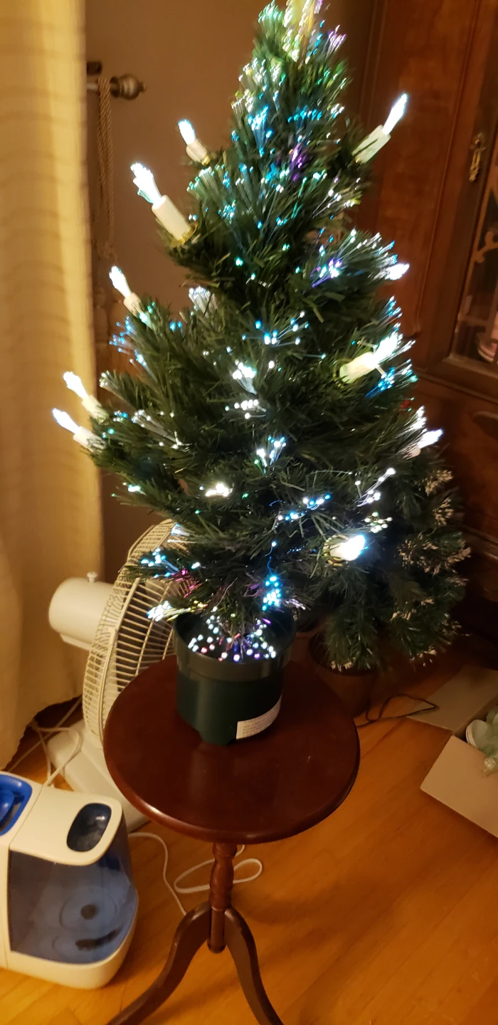 Fiber Optic Christmas Tree