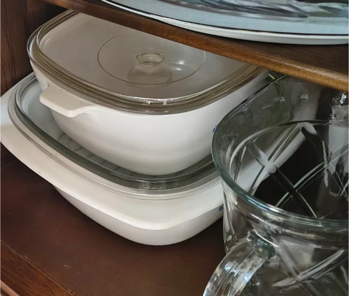 CorningWare White Casserole Dish with Lid