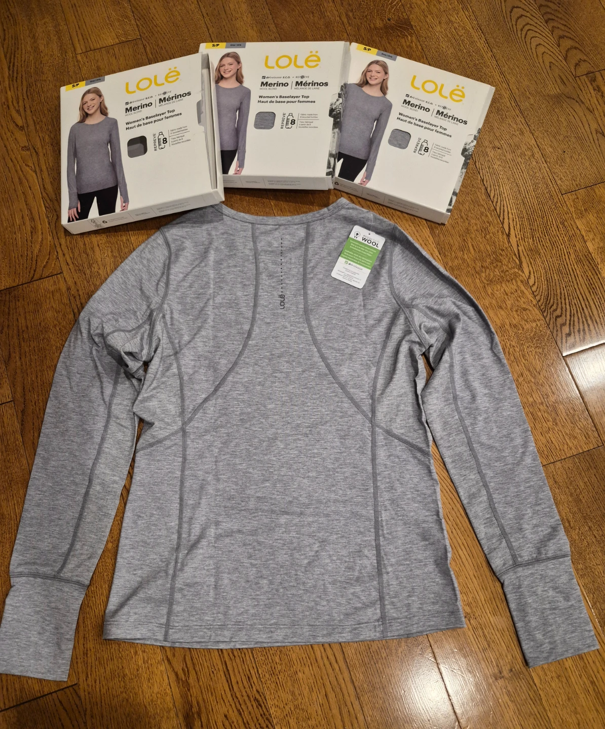 Lole Merino Wool Blend Women's Baselayer Top - photo 2