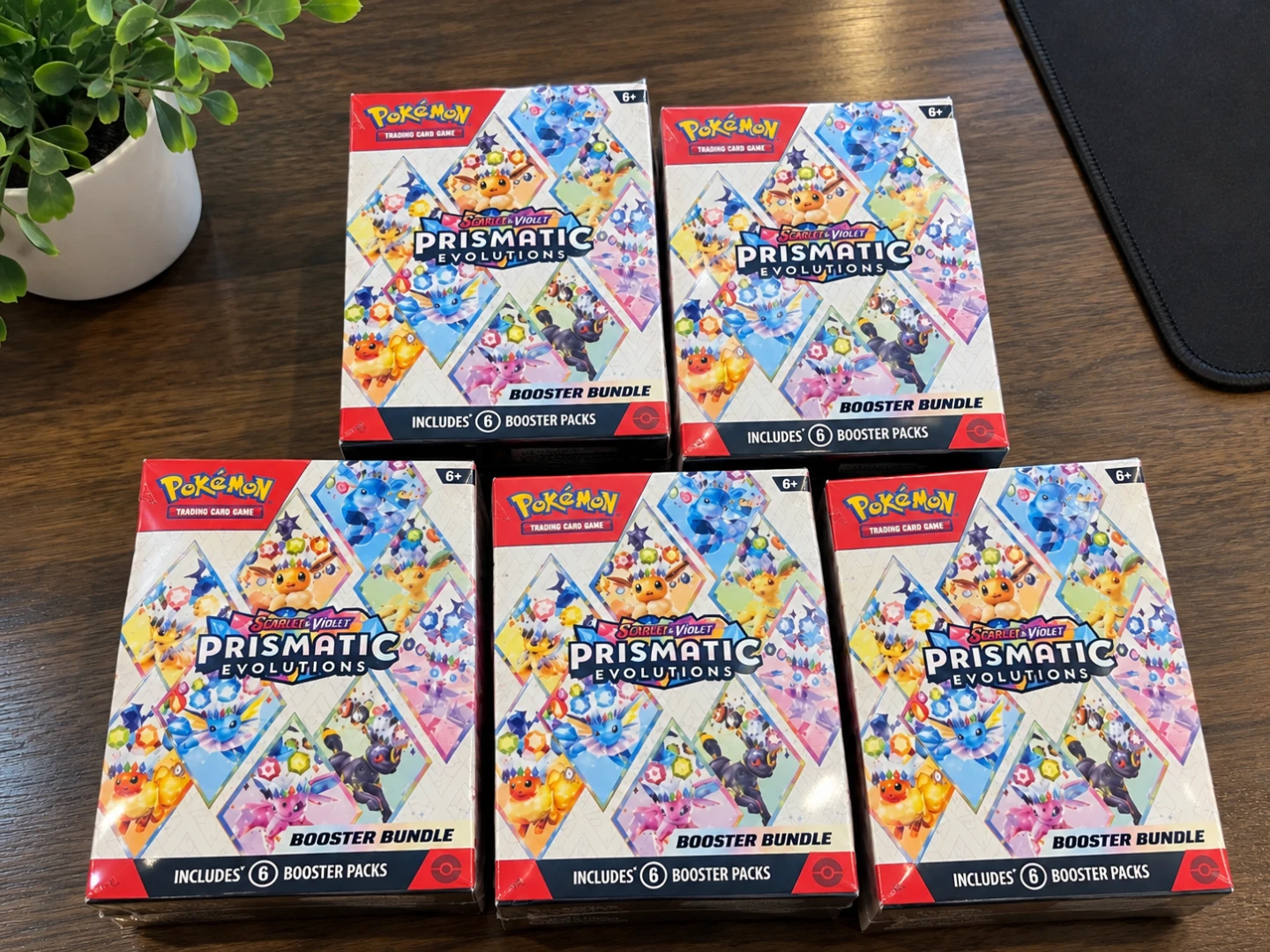 5 Pokémon Prismatic Evolutions Booster Bundles