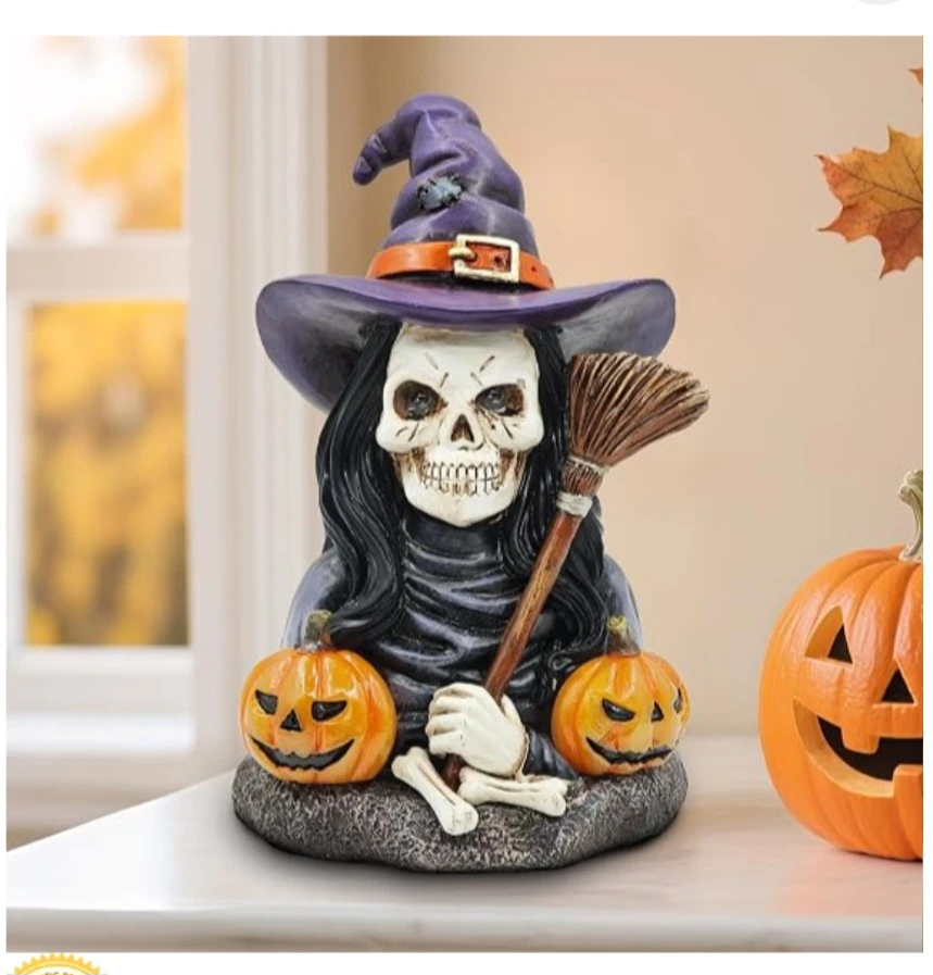 Halloween Witch Skeleton Decoration Skeleton Indoor Ornament