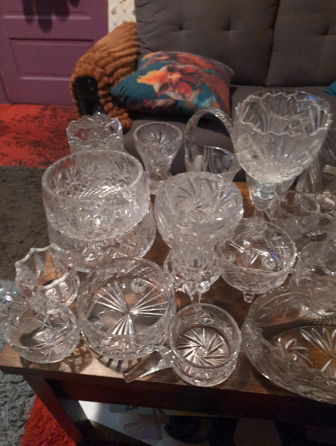Large Crystal And Glass Collection - photo 2