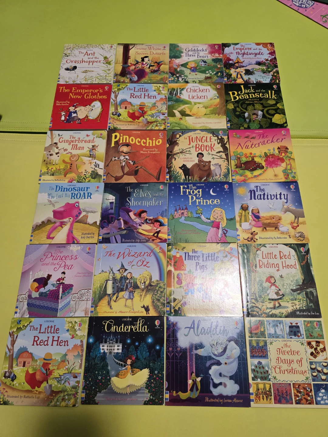 Usborne Advent Calendar Books Only - 24 Books!!