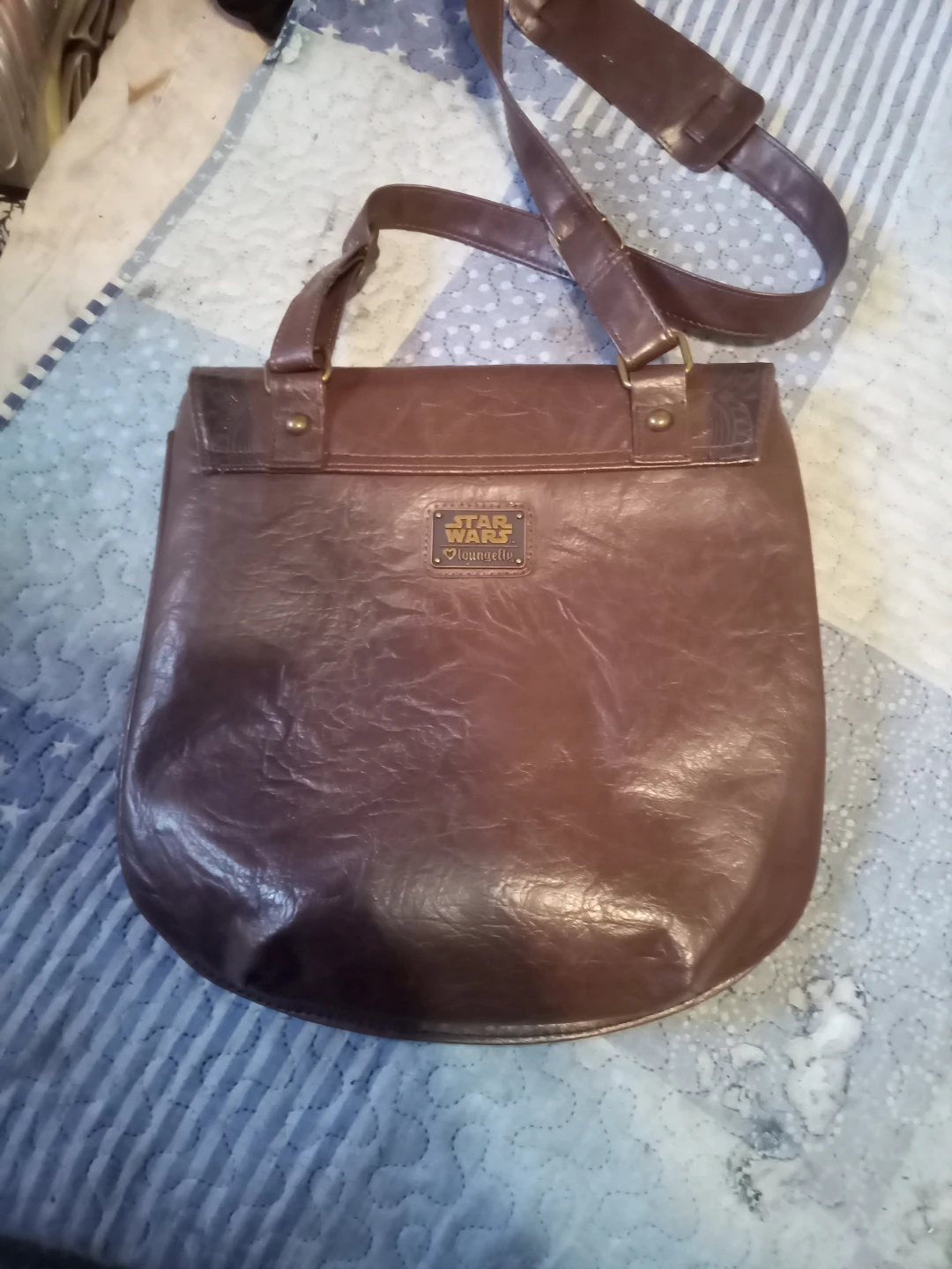Star Wars Loungefly Mandalorian Satchel Bag - photo 2