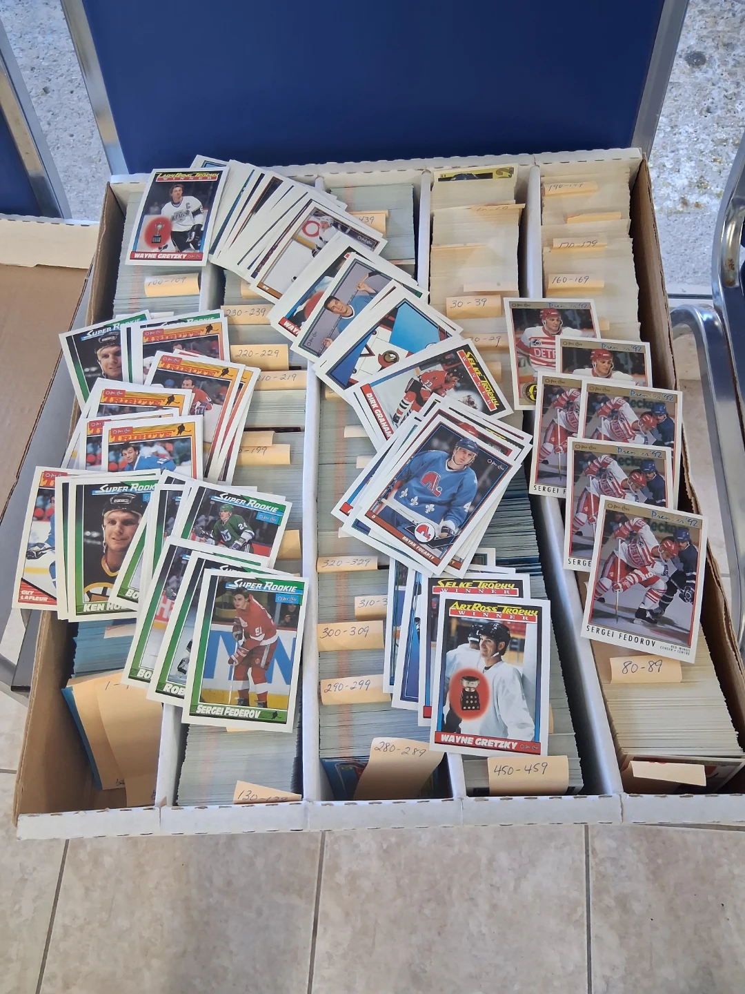 Hockey cards all opc