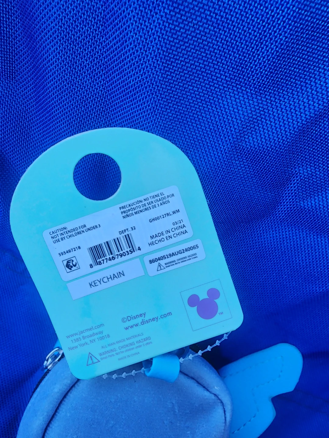 Disney Stitch Keychain Pouch - photo 4