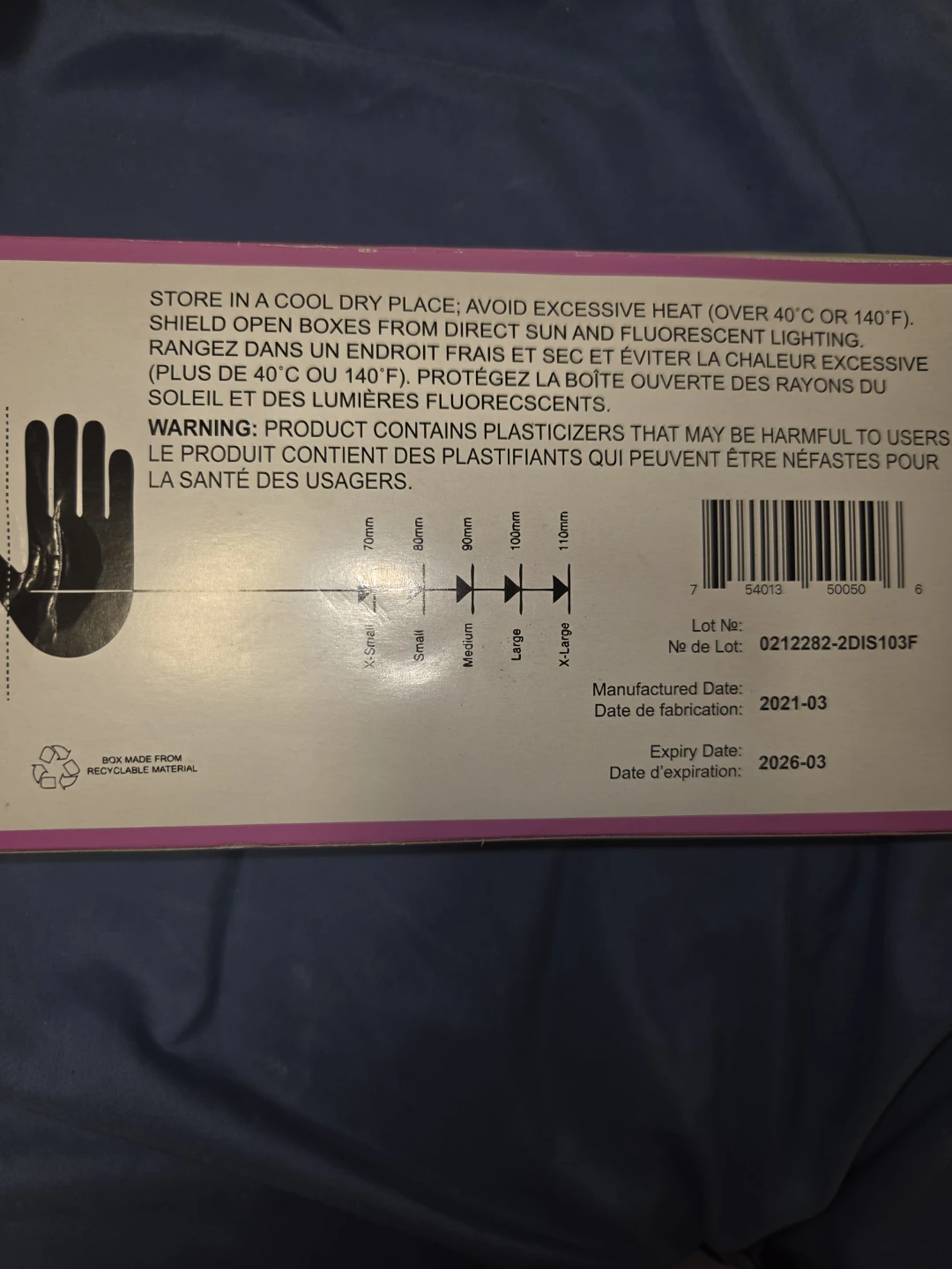 Technologist Choice Vinyl Medical Gloves - Medium - photo 3