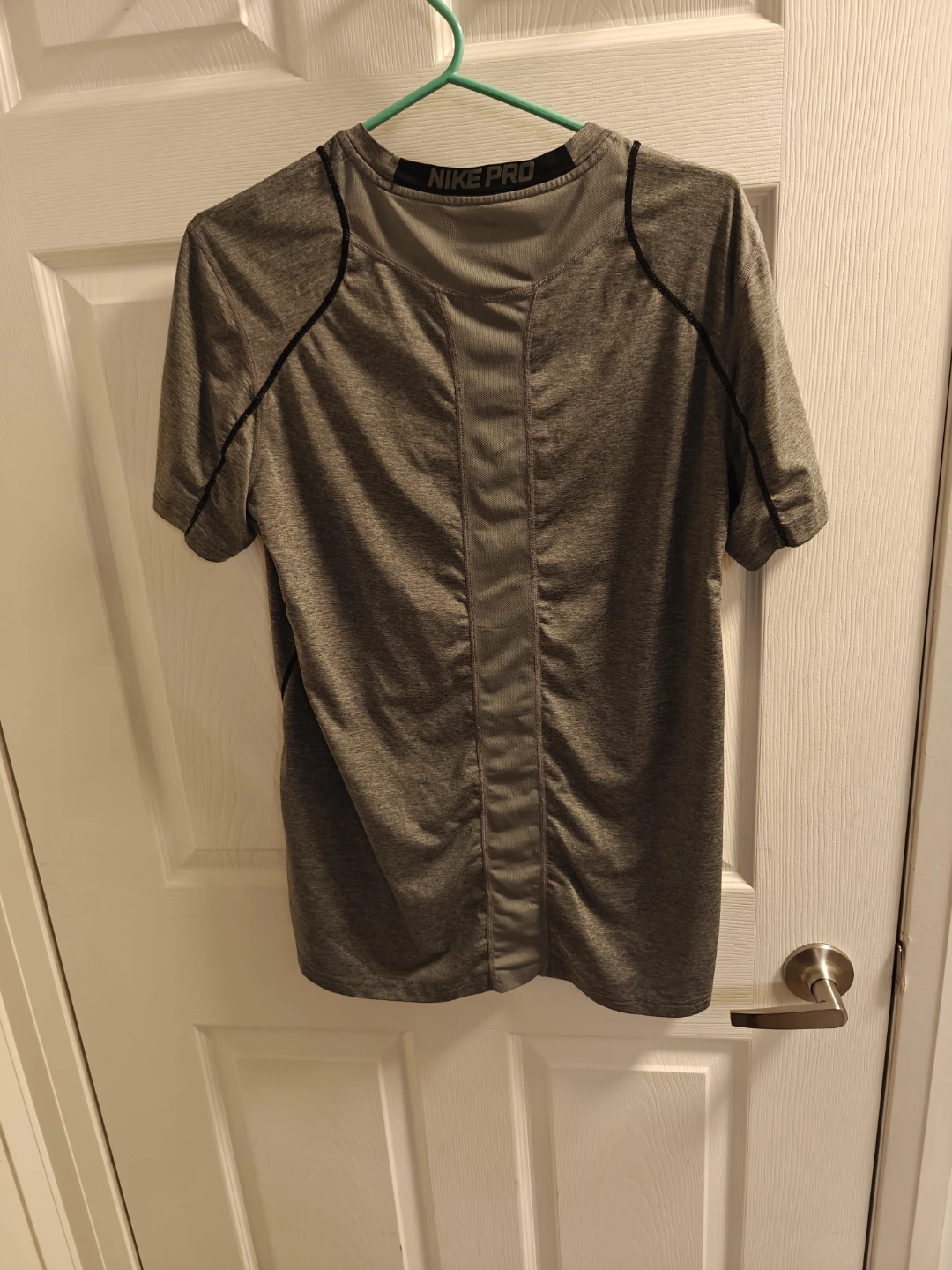 Nike Pro Dri-Fit Fitted T-Shirt Grey - photo 2
