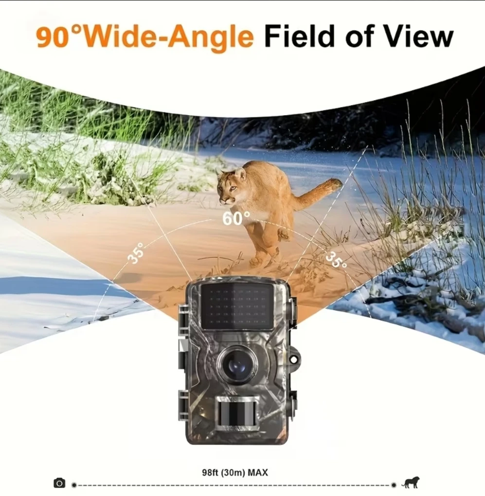 4K Trail Camera with 32GB Memory Card - photo 2