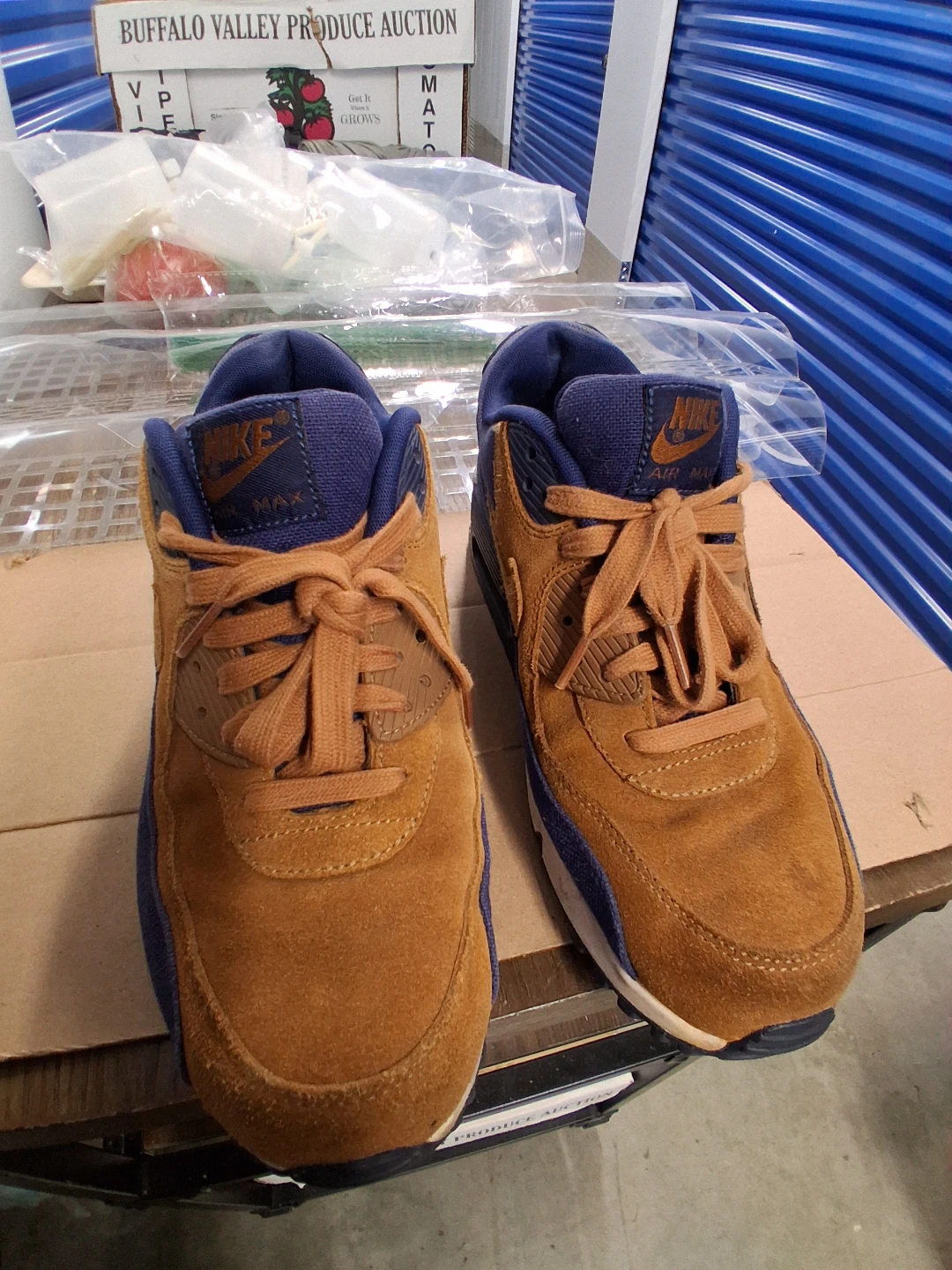 Nike Air Max 90 Suede Sneakers size 9 men. Size 11 women. - photo 2
