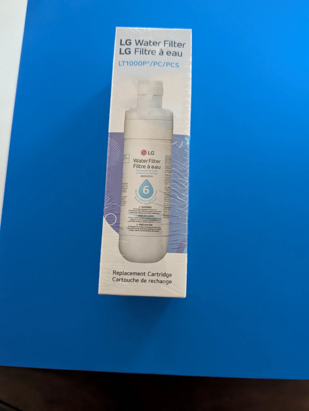 Genuine LG Water Filter LT1000P / LT1000PC – New Sealed
