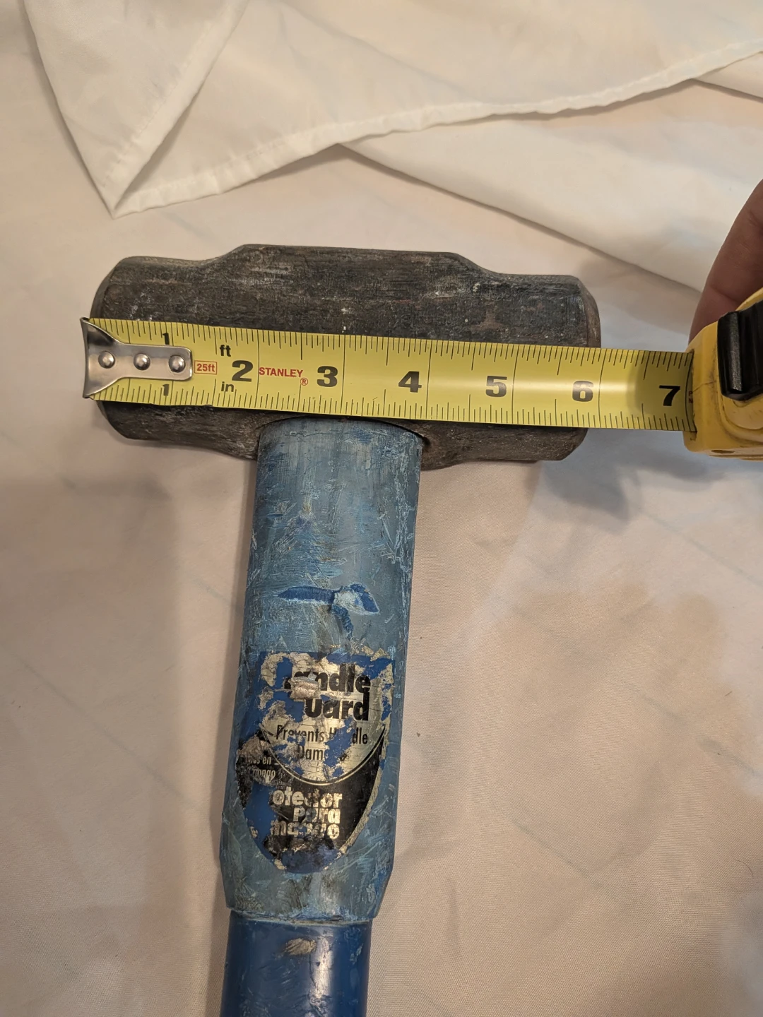 10 lb Sledgehammer (36" Fiberglass Handle)