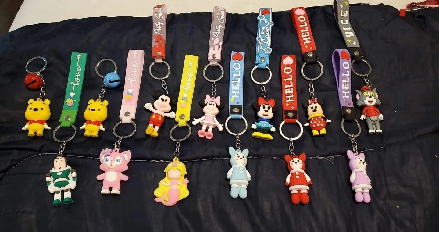 Assorted Silicone Character Keychains - photo 5
