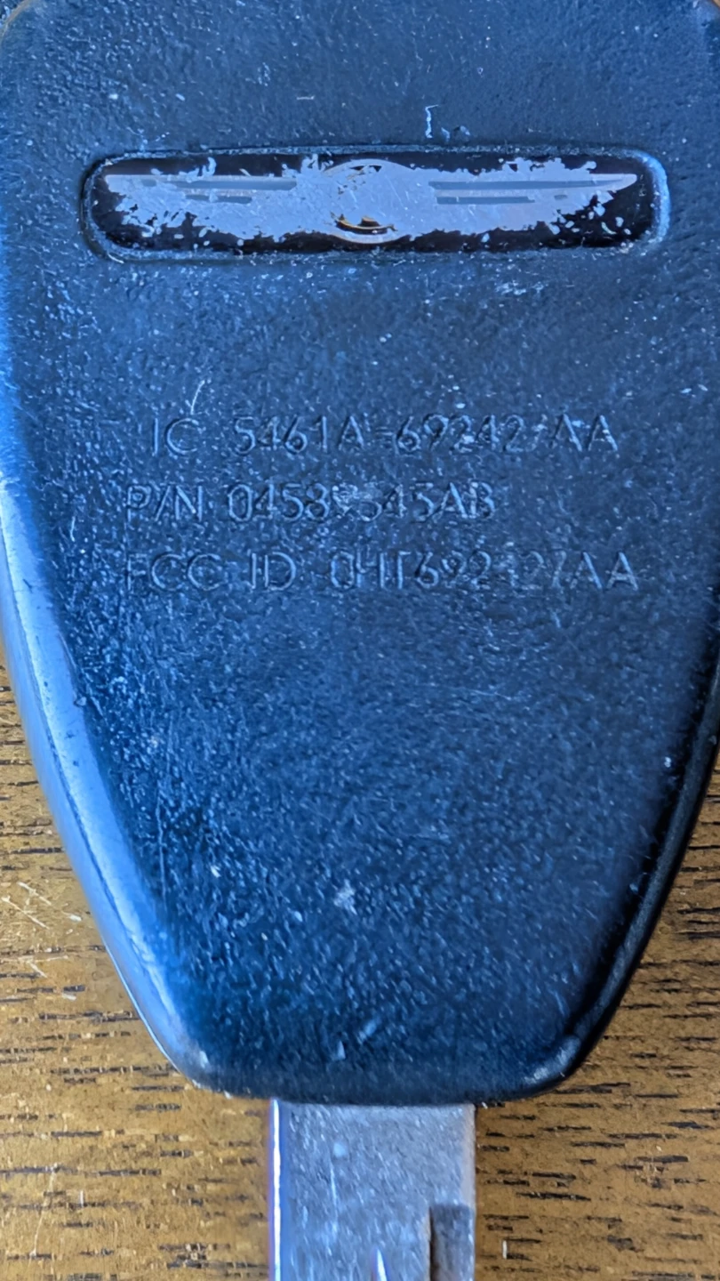 Chrysler Replacement Key Fob - photo 3