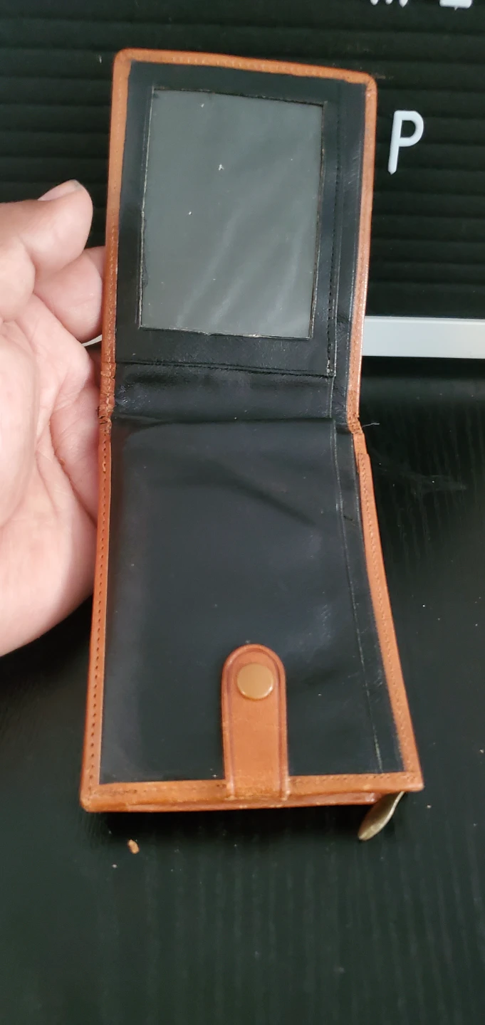 Vintage Singen Hohentwiel Leather Bifold Wallet - photo 5