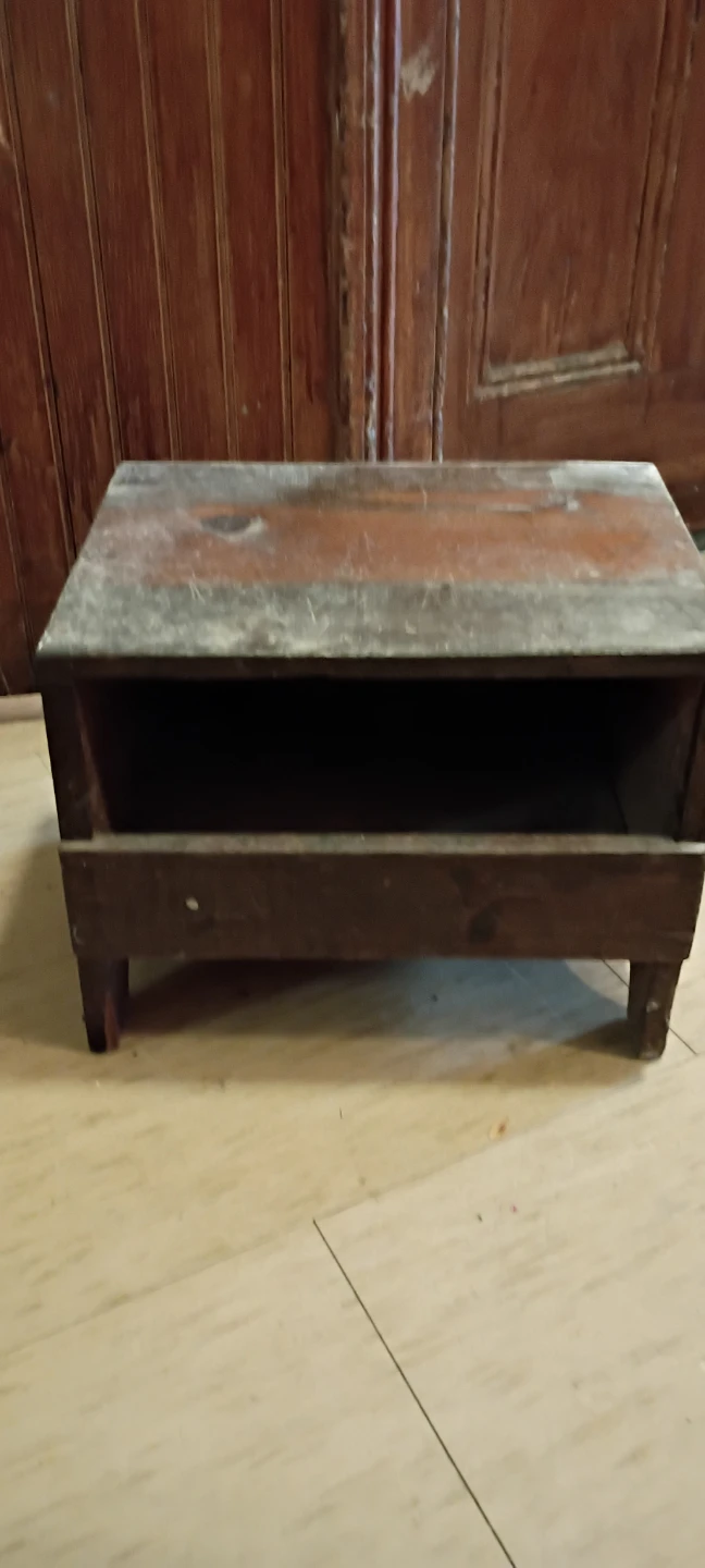 Vintage Wooden Footstool