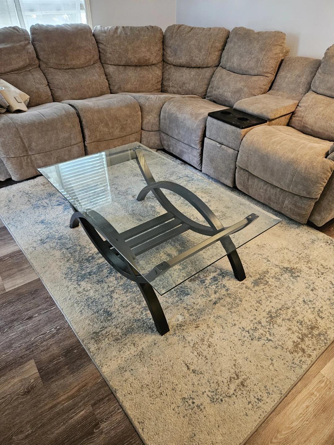 Modern Glass Coffee Table - photo 3