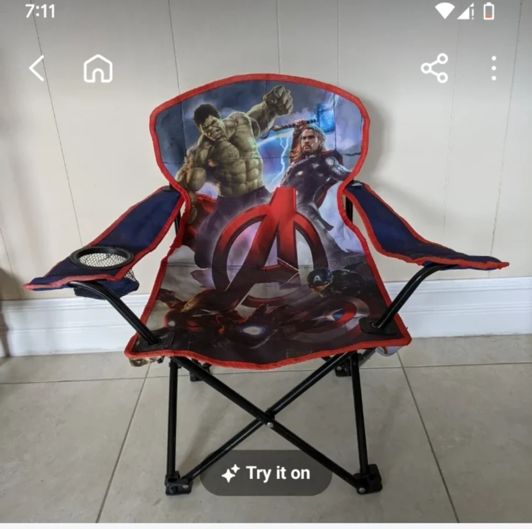 Marvel Avengers Kids Folding Camping Chair