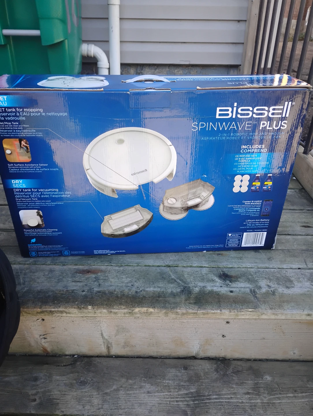 Bissell SpinWave Plus 2-in-1 Robotic Mop and Vacuum