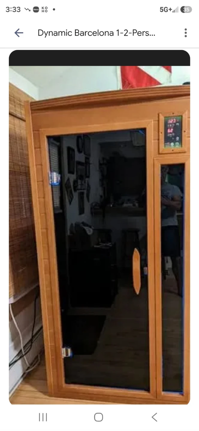 Dynamic Barcelona 1-2 Person Sauna