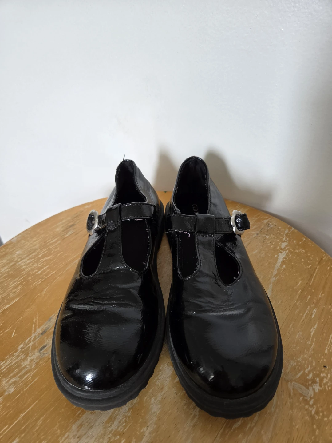 Old Navy Black Mary Jane Shoes Size 4 - photo 2