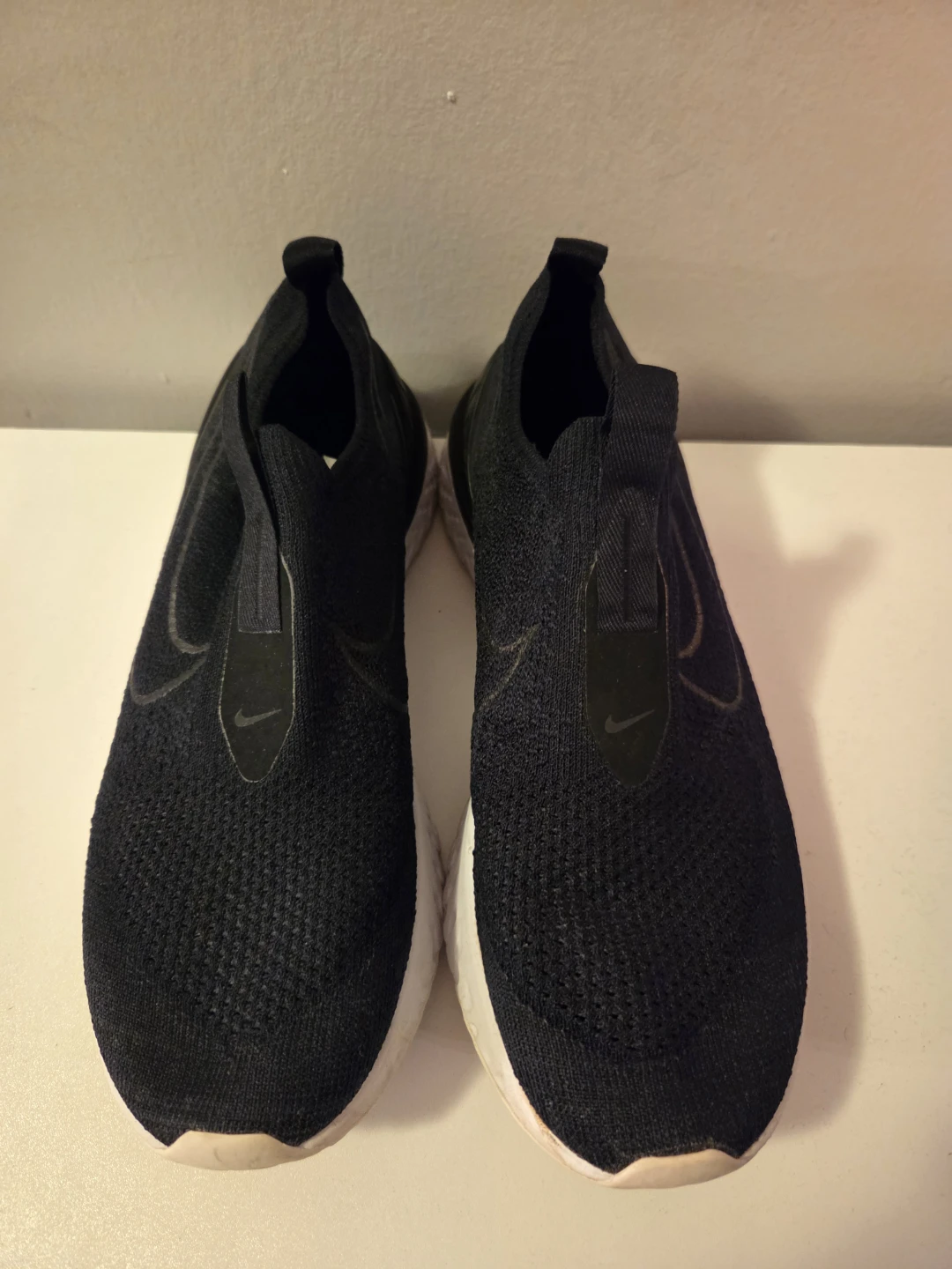 Nike Phantom React Flyknit Shoes Black Size 8